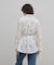 カット刺繍イレギュラーシャツ