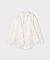 カット刺繍イレギュラーシャツ