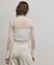 シアーハイネックニットトップ