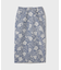 ボタニカルジャガードスカート