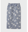 ボタニカルジャガードスカート