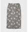 ボタニカルジャガードスカート