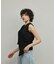 レイヤードニットトップ