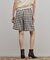 ツイードショートパンツ