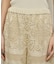 パネル刺繍パンツ