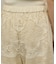 パネル刺繍パンツ