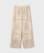 パネル刺繍パンツ
