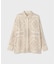 パネル刺繍シャツ