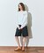 モチーフ刺繍スウェットトップ