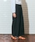 リネンタッチタックパンツ