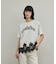 レースヘムロゴTシャツ