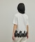 レースヘムロゴTシャツ