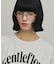 レースヘムロゴTシャツ