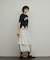 レースヘムロゴTシャツ