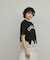 レースヘムロゴTシャツ