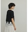 レースヘムロゴTシャツ