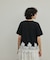 レースヘムロゴTシャツ