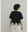 レースヘムロゴTシャツ