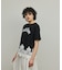 レースヘムロゴTシャツ