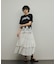 レースヘムロゴTシャツ