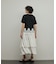 レースヘムロゴTシャツ