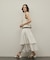 ロングティアードスカート