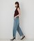 ラップ2wayデニムパンツ