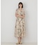 シノワズリプリントワンピース