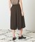 プリーツキュロットパンツ