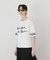 カレッジロゴプリントTシャツ