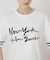 カレッジロゴプリントTシャツ