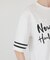 カレッジロゴプリントTシャツ