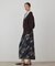 シャツカラーニットトップ