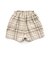 チェック柄ショートパンツ