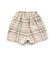 チェック柄ショートパンツ