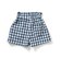 チェック柄ショートパンツ ショート丈