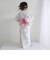 水彩花火柄浴衣