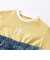 FILA ロゴ刺繍ドッキングワンピース