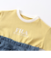 FILA ロゴ刺繍ドッキングワンピース