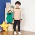 DAISUKI リブパンツ  9分丈