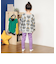 DAISUKI リブパンツ  9分丈