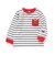 WEB限定  セサミストリート エルモポケットボーダーTシャツ