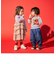 WEB限定  セサミストリート エルモポケットボーダーTシャツ