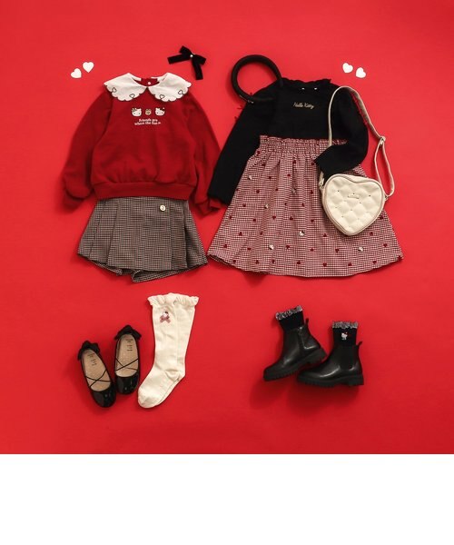 ハローキティリボンハイソックス｜エフオーオンラインストアの通販