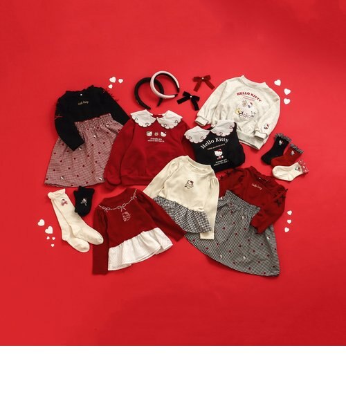 ハローキティリボンハイソックス｜エフオーオンラインストアの通販