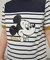 ディズニーキャラクターボーダーTシャツ