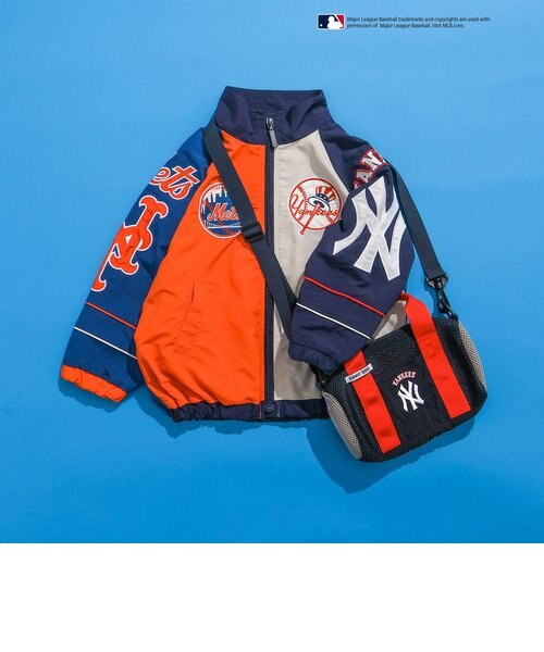BREEZE　✧新品✧　MLB　クレイジー　ジャケット　野球　140〜150 BREEZE ✧新品✧ MLB クレイジー ジャケット 野球 140〜150