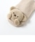 tiny bear モチーフ付きソックス