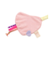 カシャカシャ布おもちゃ