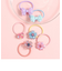 お花ラメミニヘアゴム2個セット